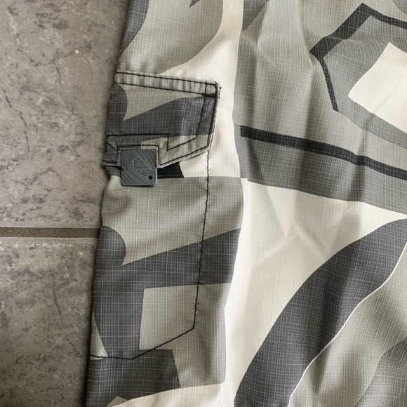 Quiksilver Black and Gray Athletic Shorts - Picture 3 of 4